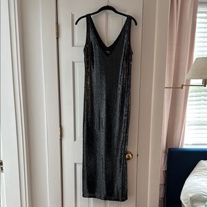 Sophie Rue - Elegant Black Sequin Dress